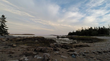 Sunset in Maine